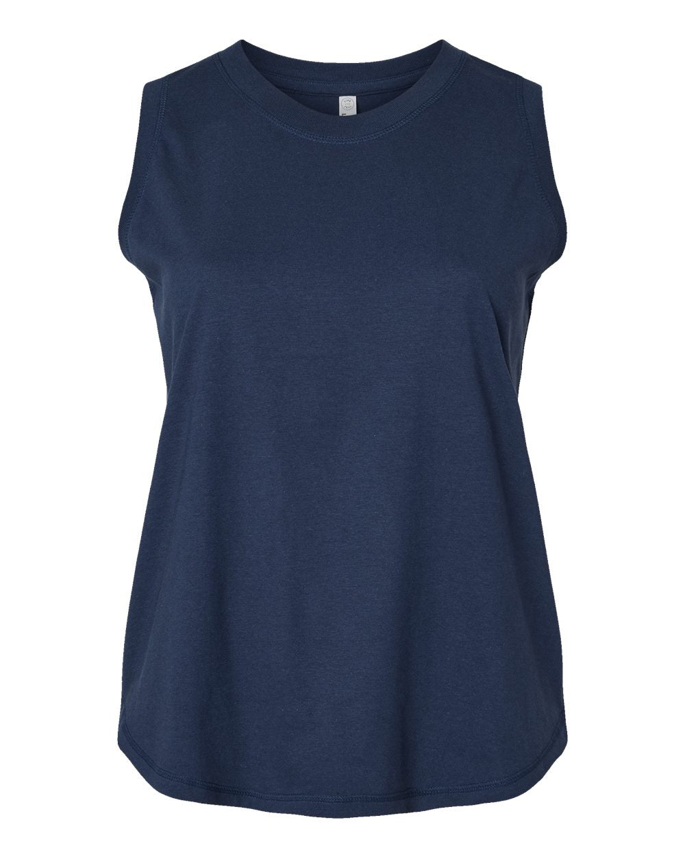 Women's Curvy Relaxed Fine Jersey Tank - 3892