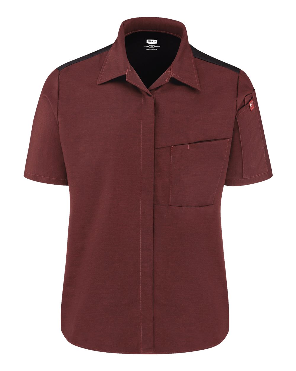 Women's Poplin Airflow Cook Shirt with OilBlok - 501W