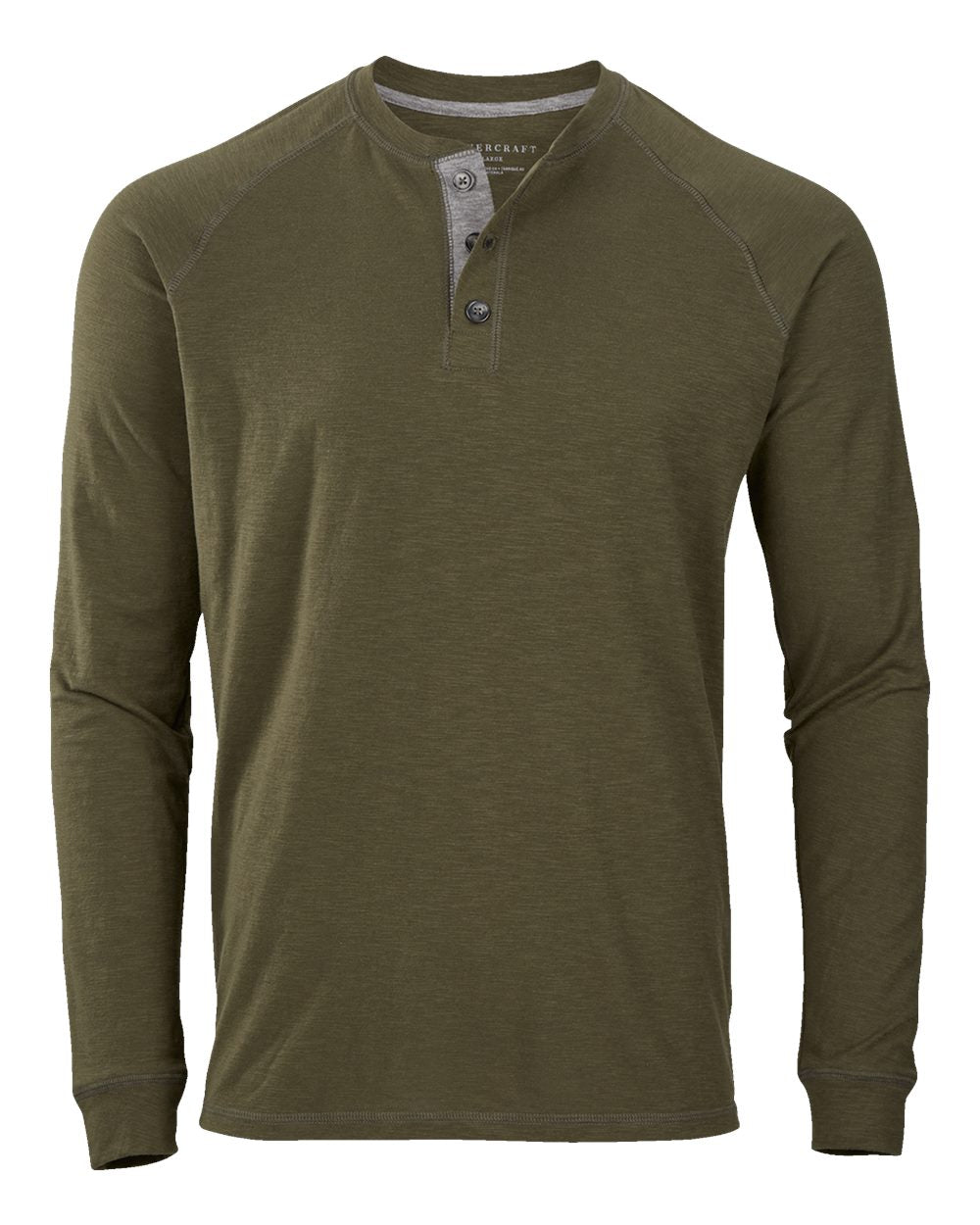 Unisex Henley Long Sleeve T-Shirt - BM3101