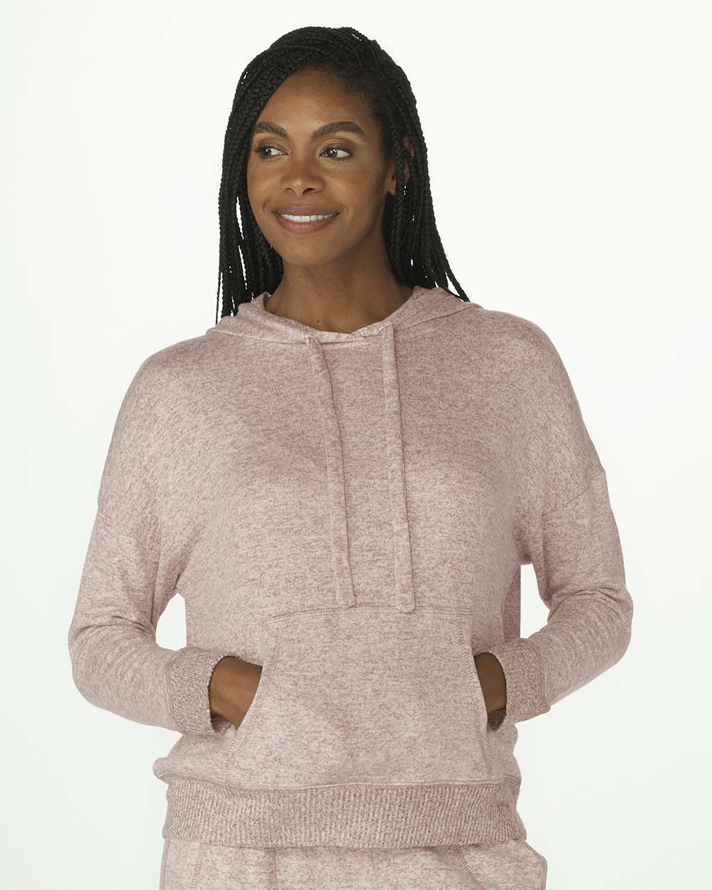 Women's Cuddle Fleece Hooded Sweatshirt - BW1501
