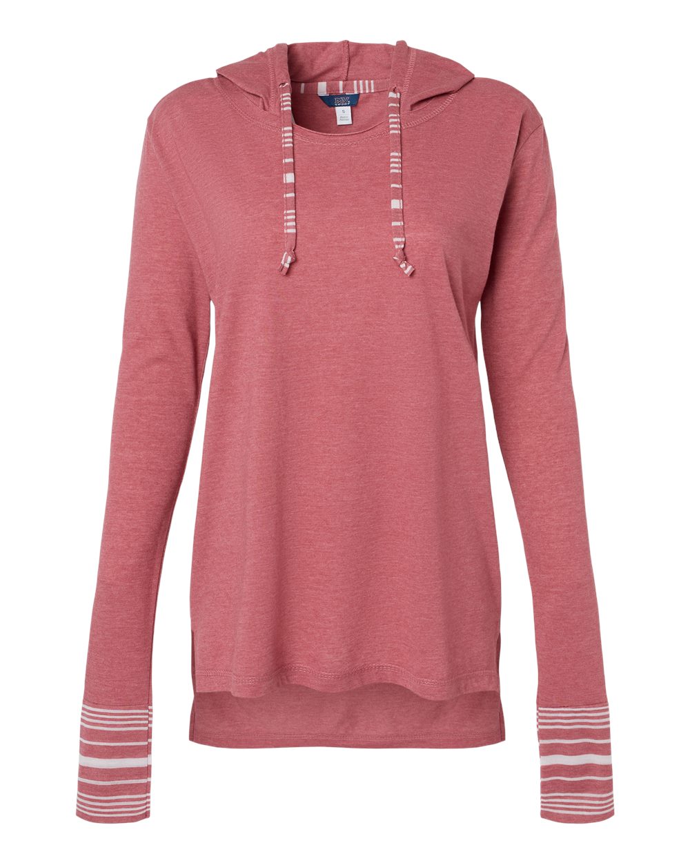 Women's Heathered Jersey Hooded Tunic - W19439