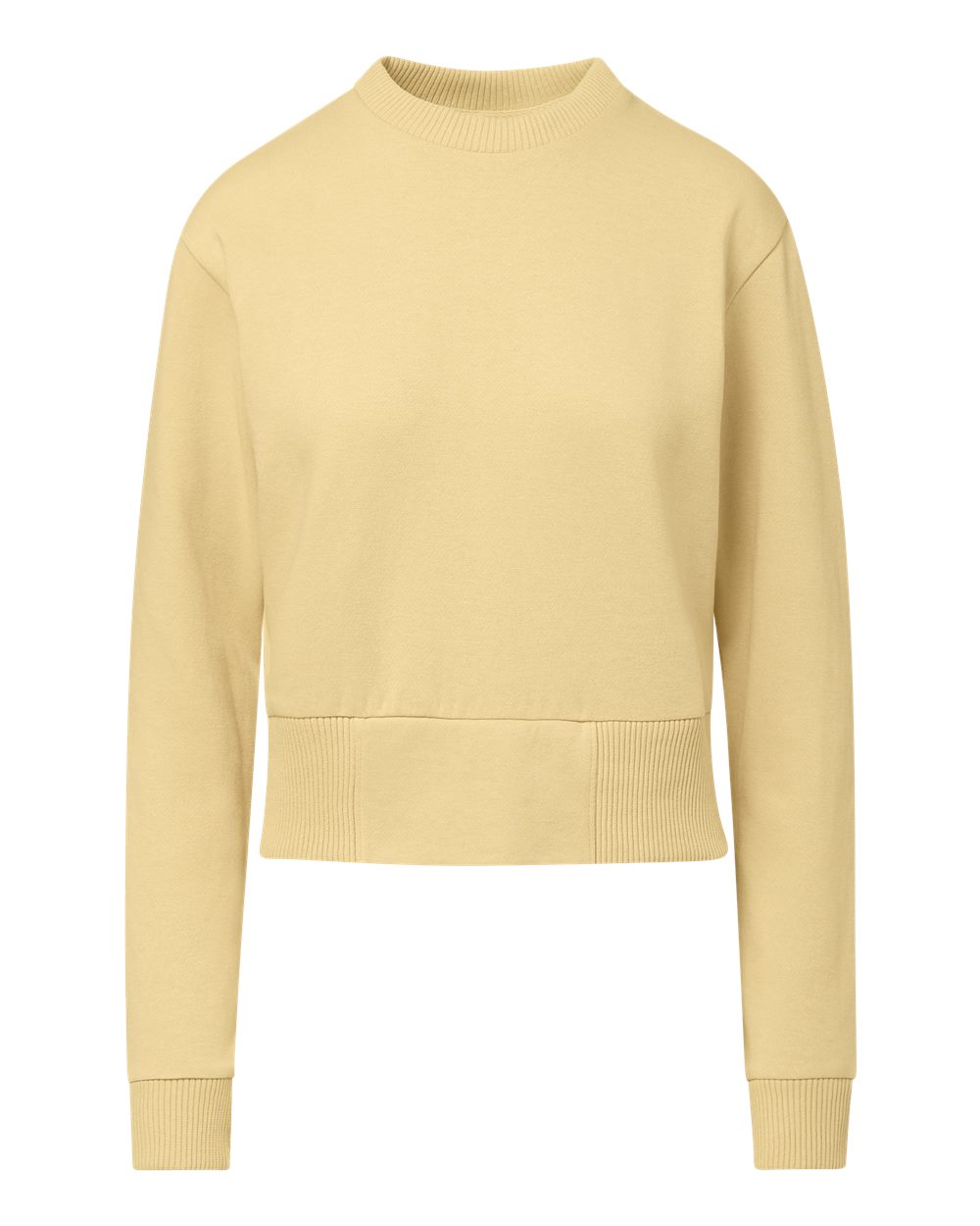 Women's Romi Cloud Fleece Crop Crewneck Sweatshirt - W22106