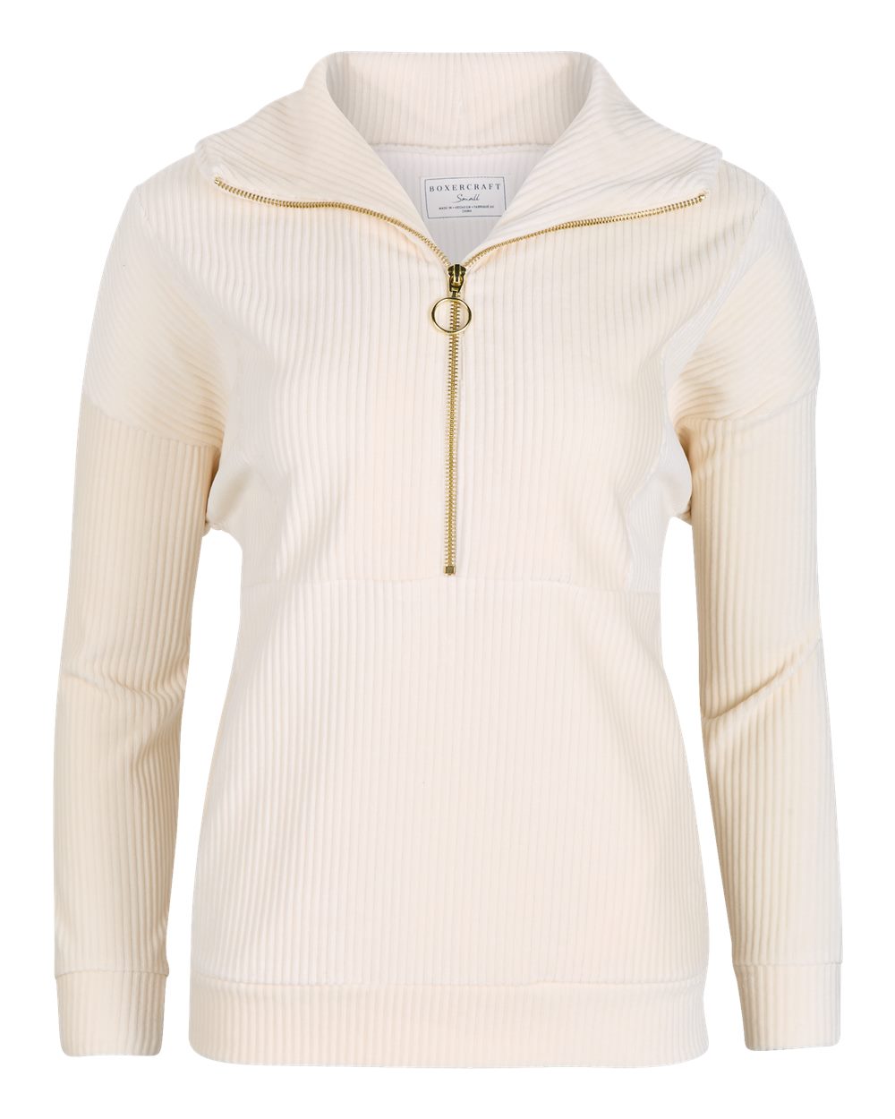 Women's Manchester Corded Quarter-Zip Pullover - BW5203