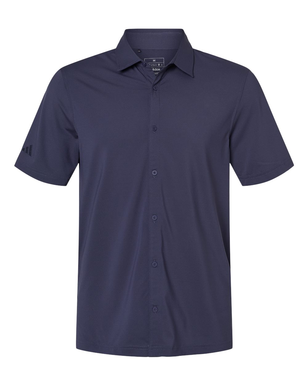 Men's Full Button Down Short Sleeve Shirt - A595