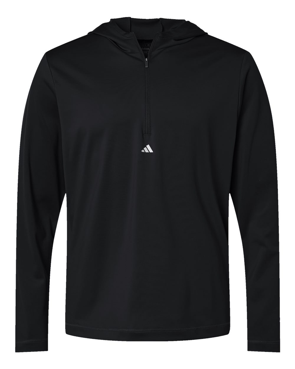Men's Lightweight Quarter-Zip Hooded Pullover - A596