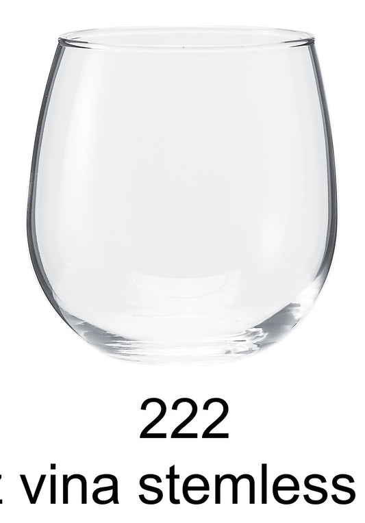16.75 oz vina stemless red wine
