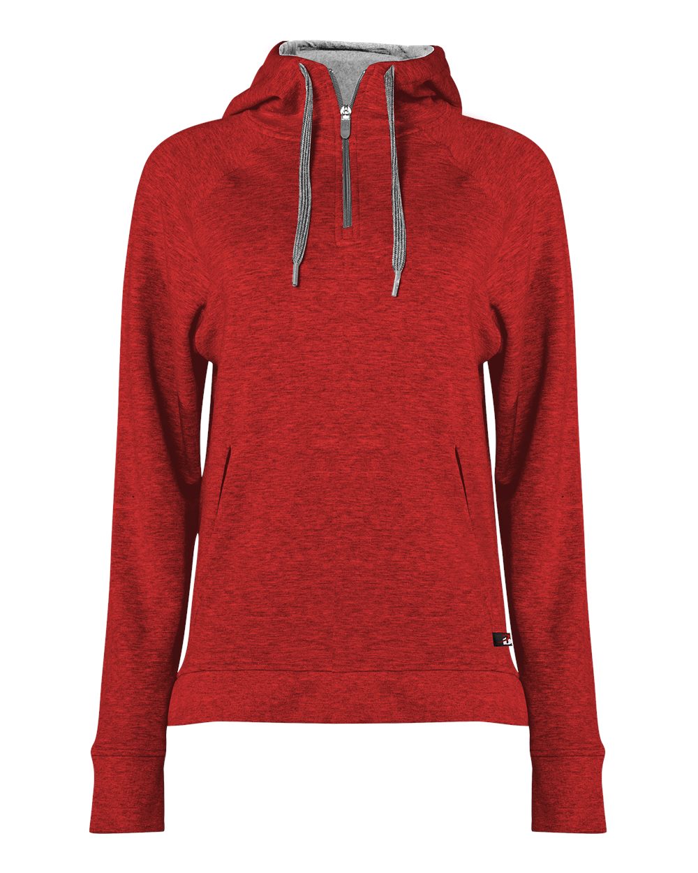 Women's FitFlex French Terry Quarter-Zip Hooded Pullover - 1051