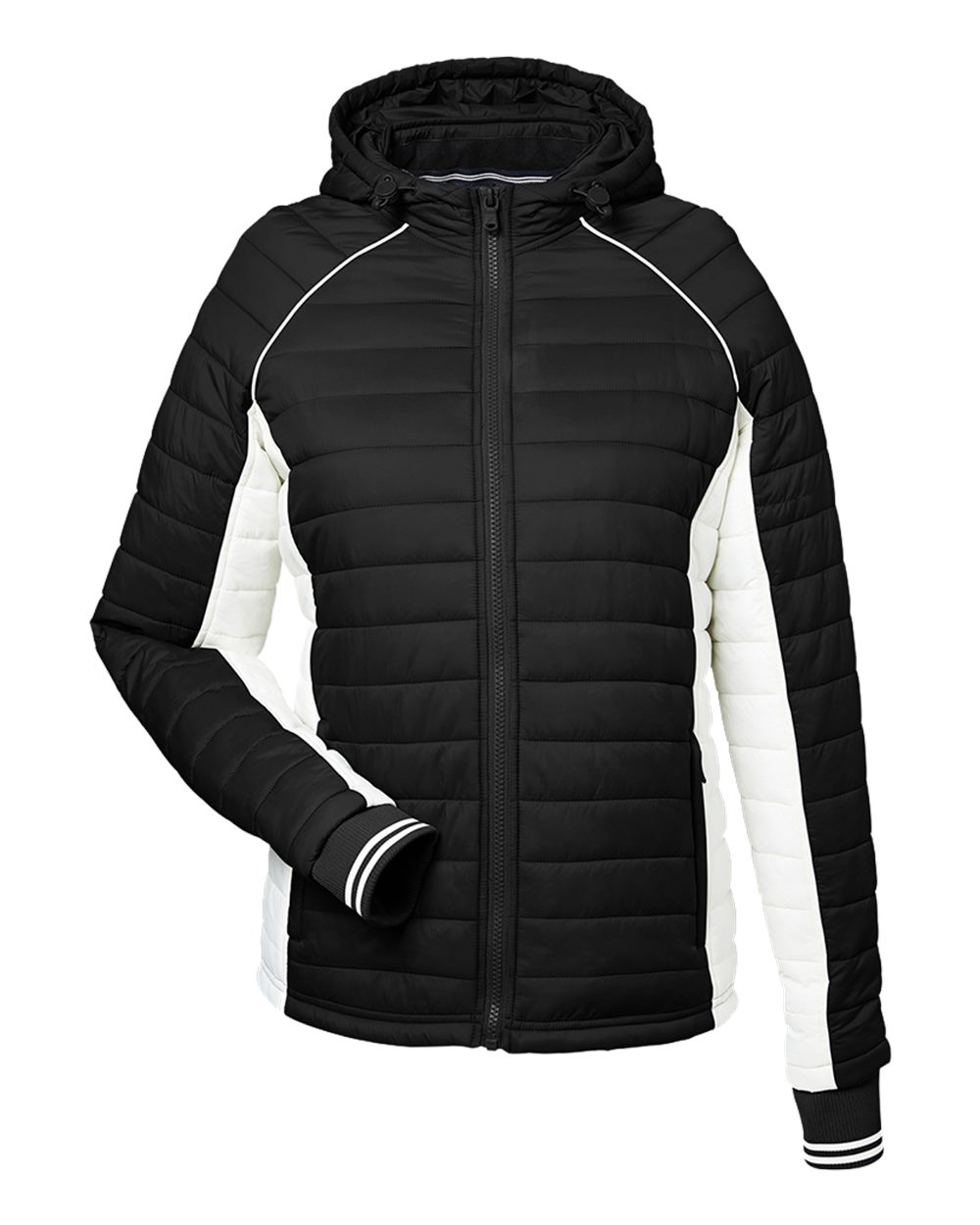 Women's Nautical Mile Hooded Puffer Jacket - N17187