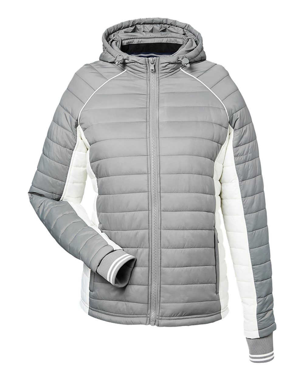 Women's Nautical Mile Hooded Puffer Jacket - N17187