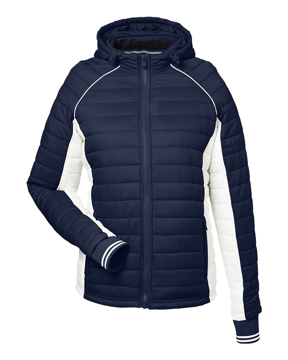 Women's Nautical Mile Hooded Puffer Jacket - N17187