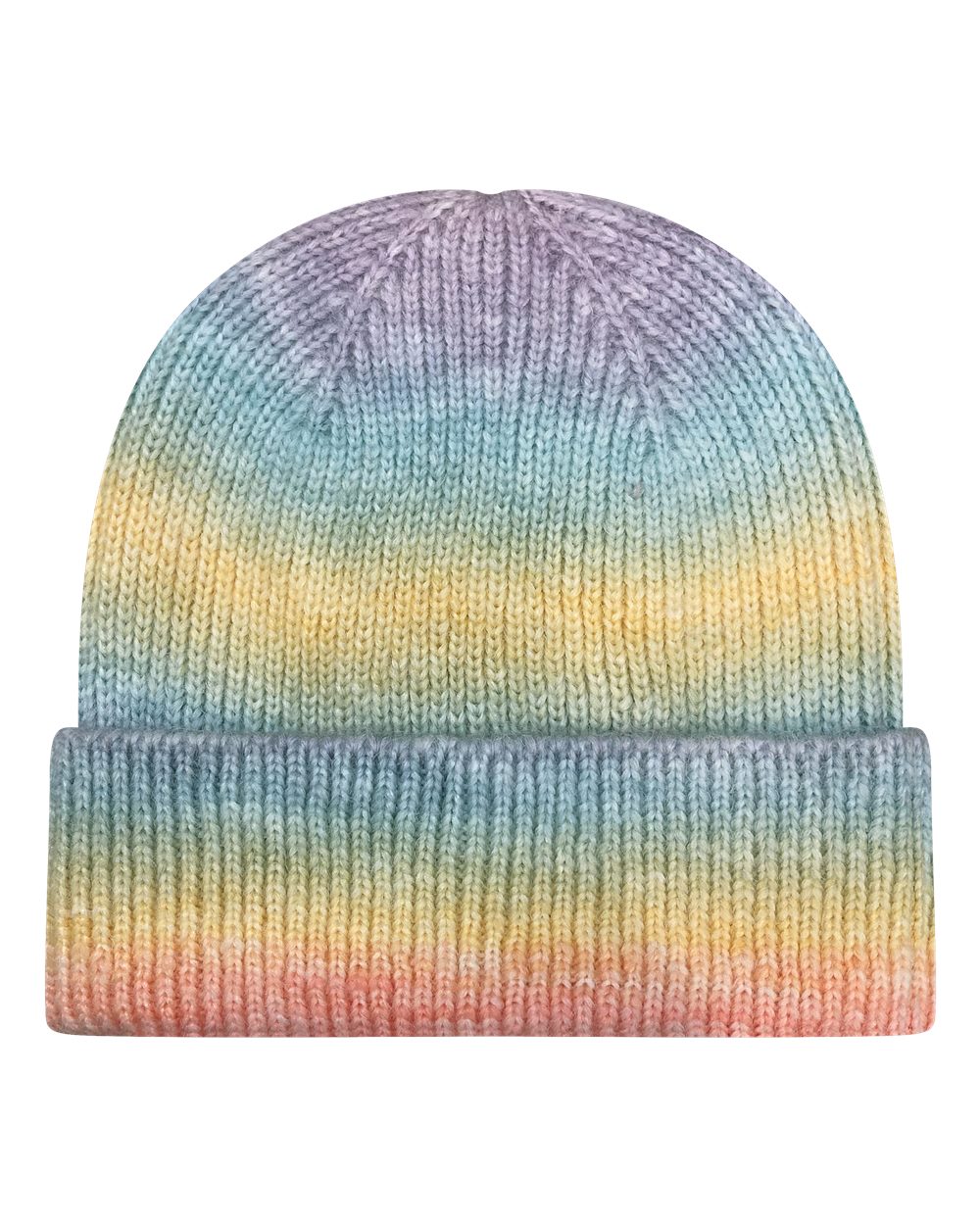 Tie-Dyed Ribbed Beanie - KTDRB