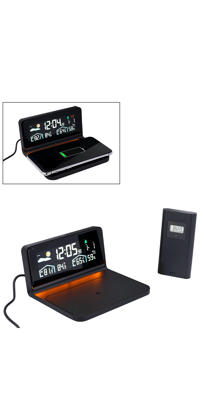 Digital Weather Station and Wireless Charger