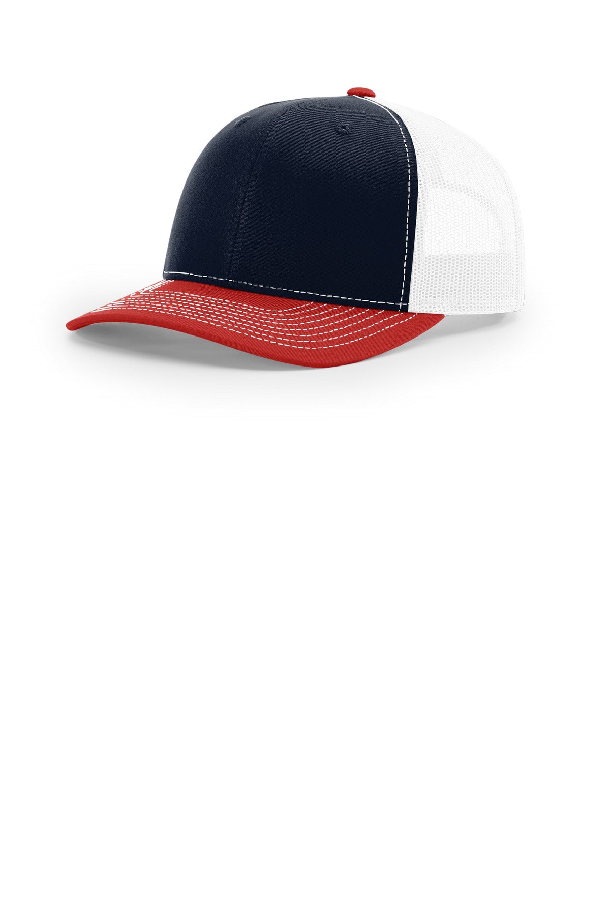 SanMar 112_navywhitered_hat_detail.jpg
