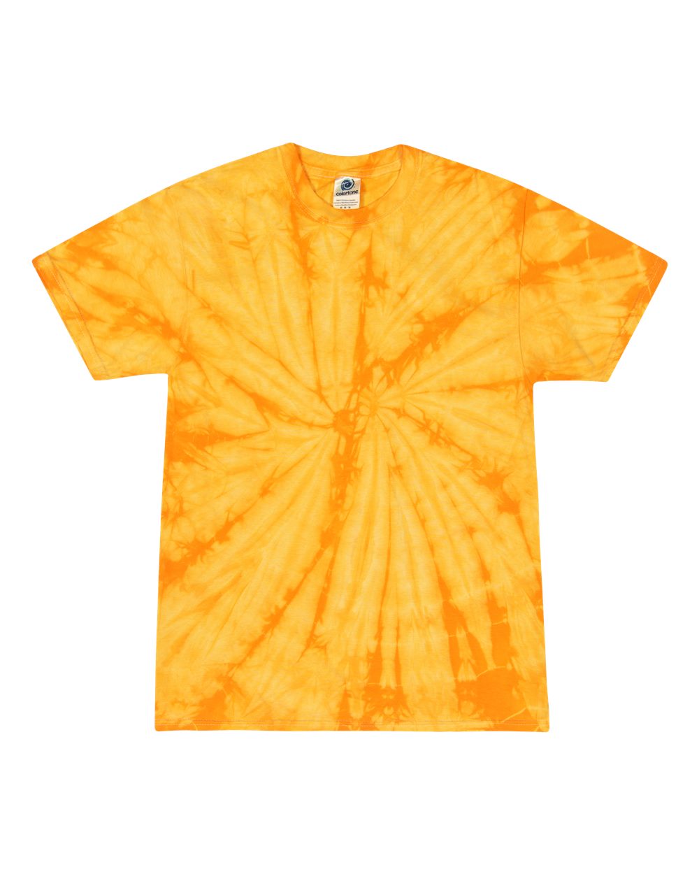 Unisex Multi-Color Tie-Dyed T-Shirt - 1000