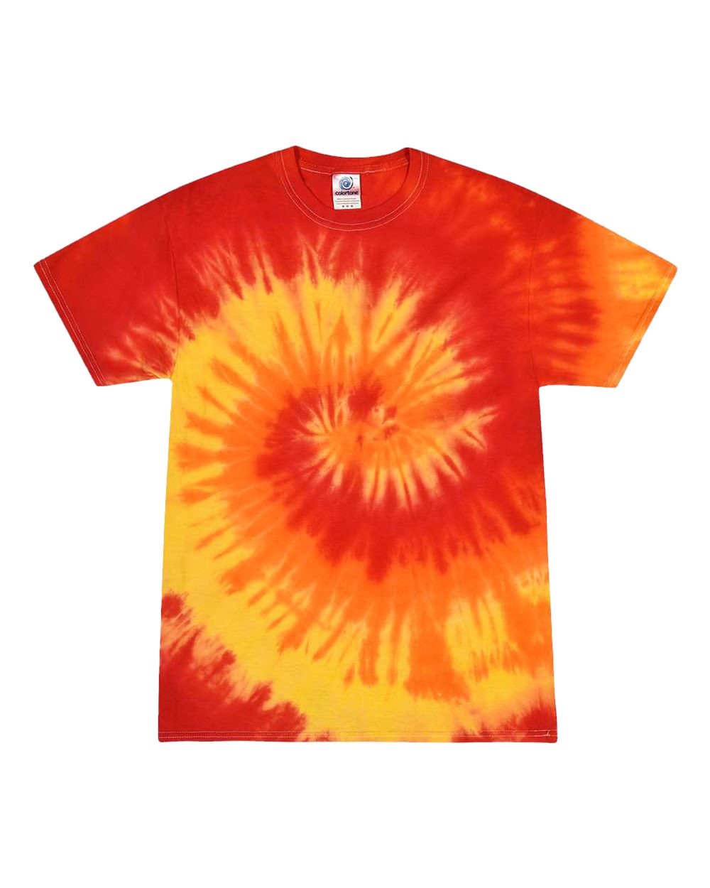 Youth Multi-Color Tie-Dyed T-Shirt - 1000Y