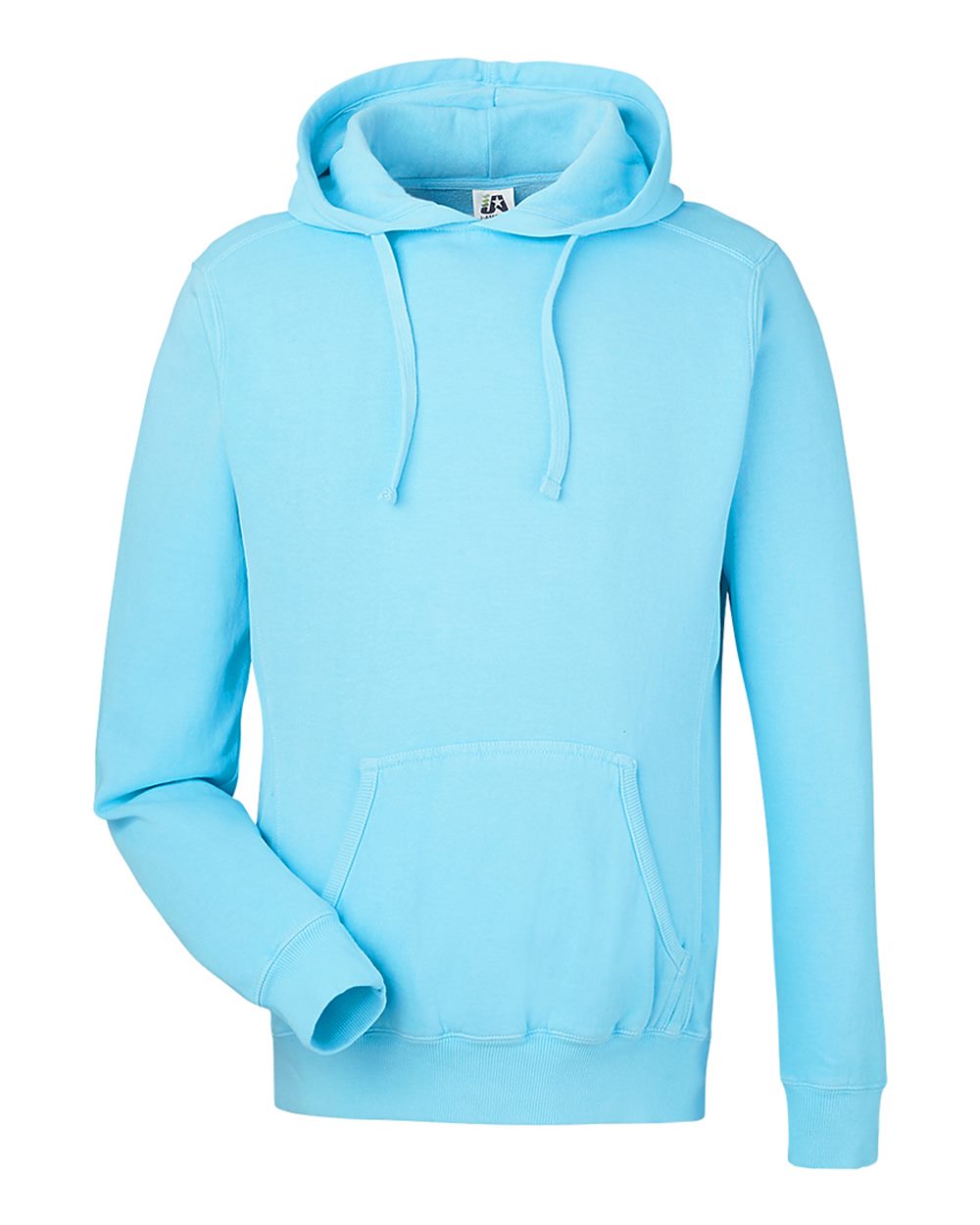 Unisex Pigment-Dyed Fleece Hooded Sweatshirt - 8730