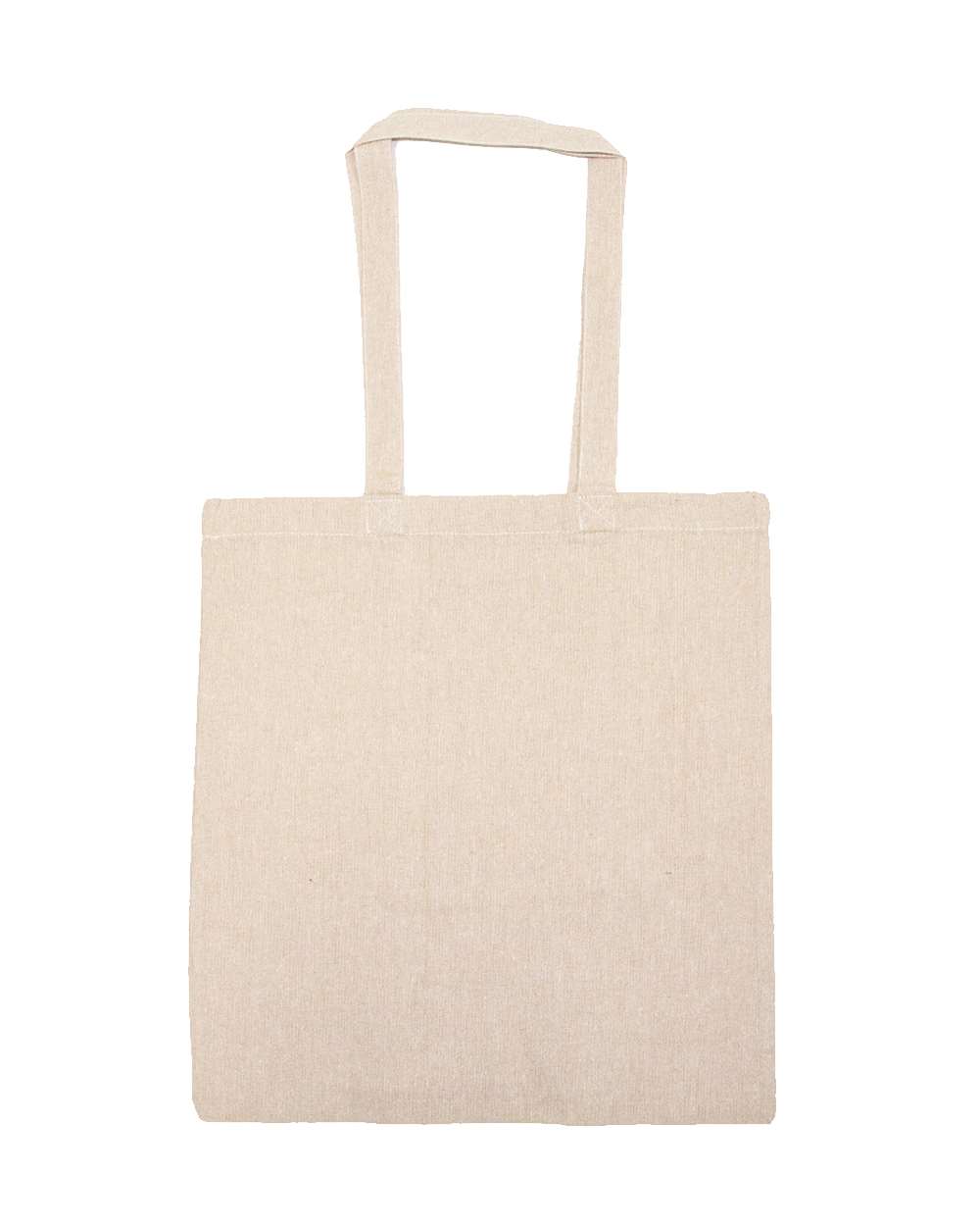 Lightweight Recycled Canvas Tote Bag with Extended Handle - 8505R