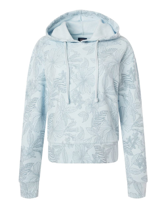 Women's Maddie Floral Print Hooded Sweatshirt - W24105