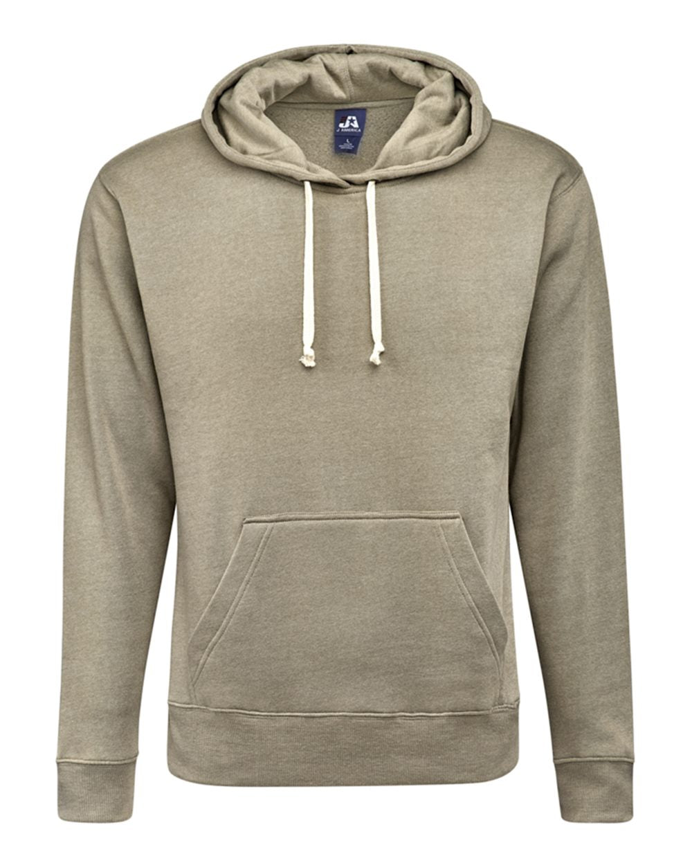 Men's Triblend Fleece Hooded Sweatshirt - 8871