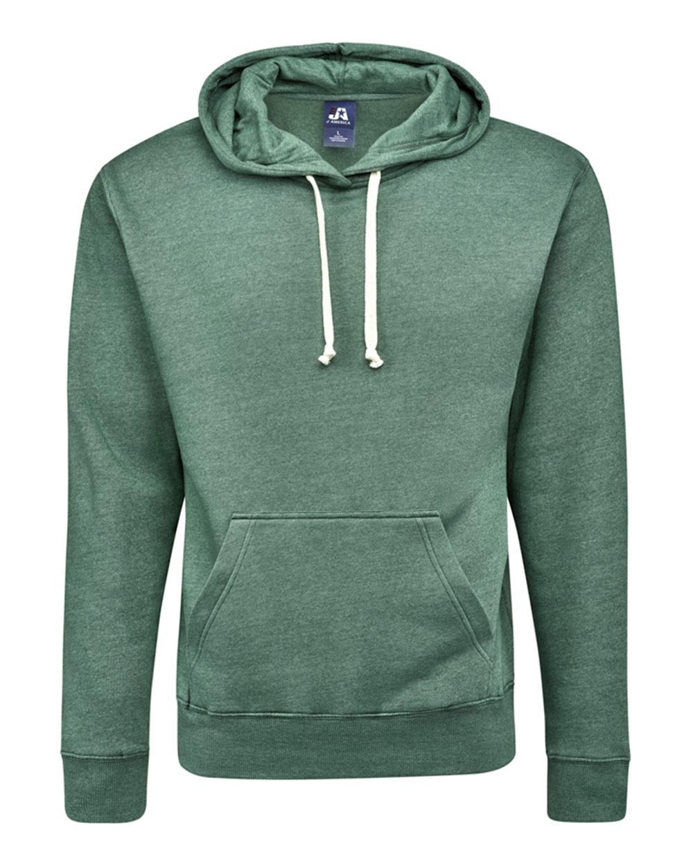 Men's Triblend Fleece Hooded Sweatshirt - 8871