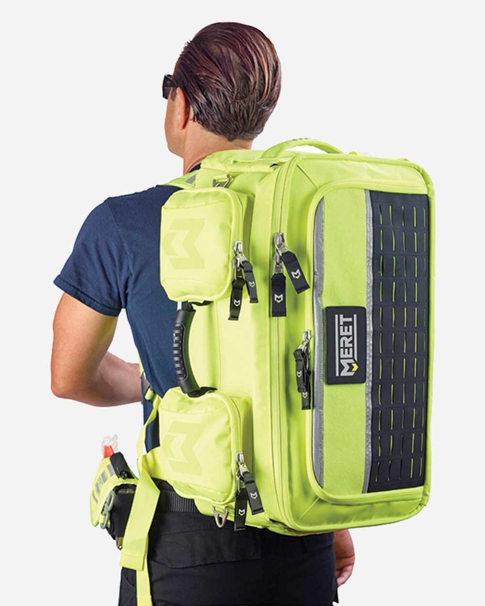 OMNI™ PRO X High Viz Yellow Convertible Backpack Bag - M8101HV