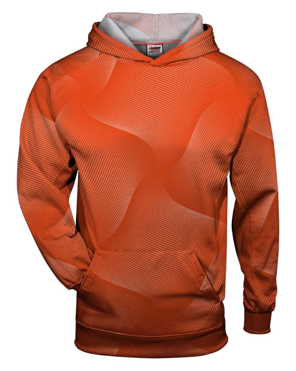 Youth Warp Hooded Long Sleeve T-Shirt - 2413