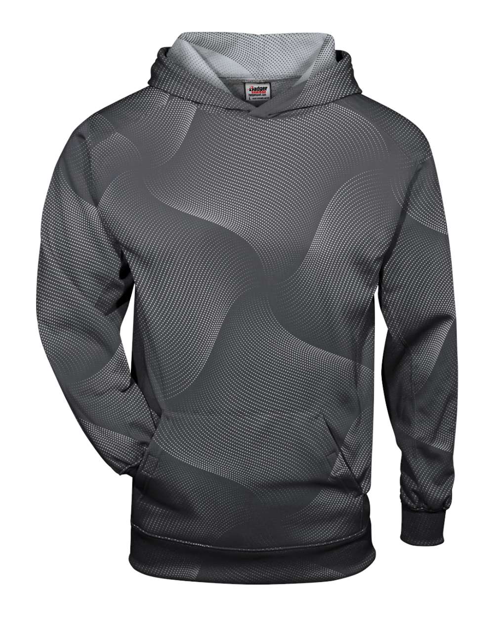 Youth Warp Hooded Long Sleeve T-Shirt - 2413