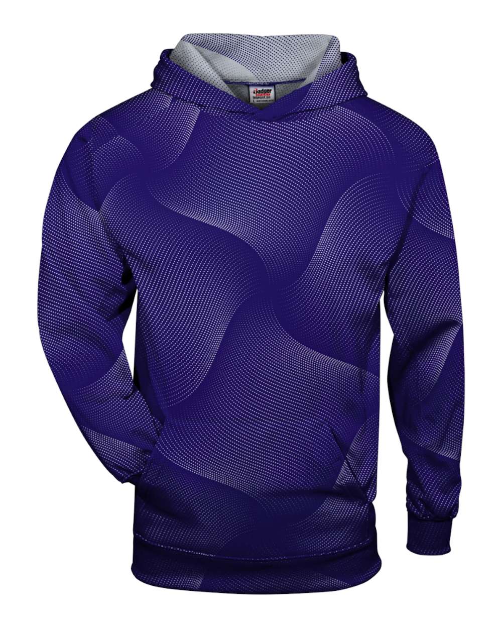 Youth Warp Hooded Long Sleeve T-Shirt - 2413
