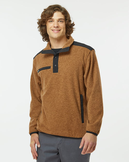Men's Ranger Melange Fleece Pullover - 7353