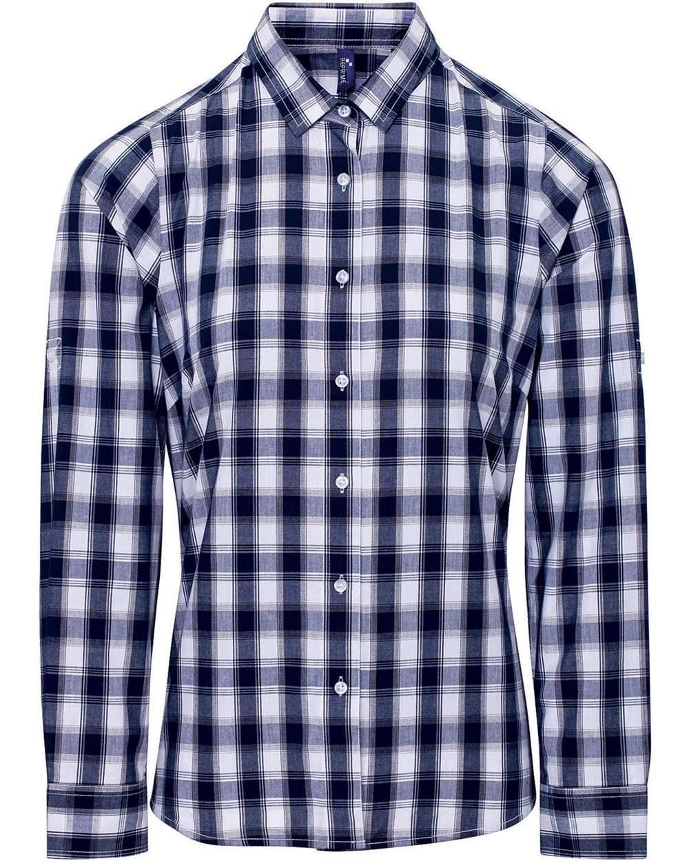 Women's Mulligan Check Cotton Dress Shirt - RP350