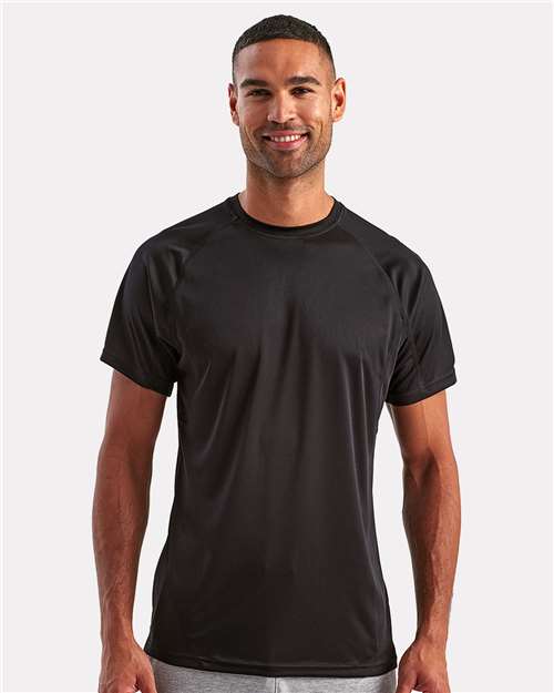 Unisex Panelled Tech T-Shirt - TD011