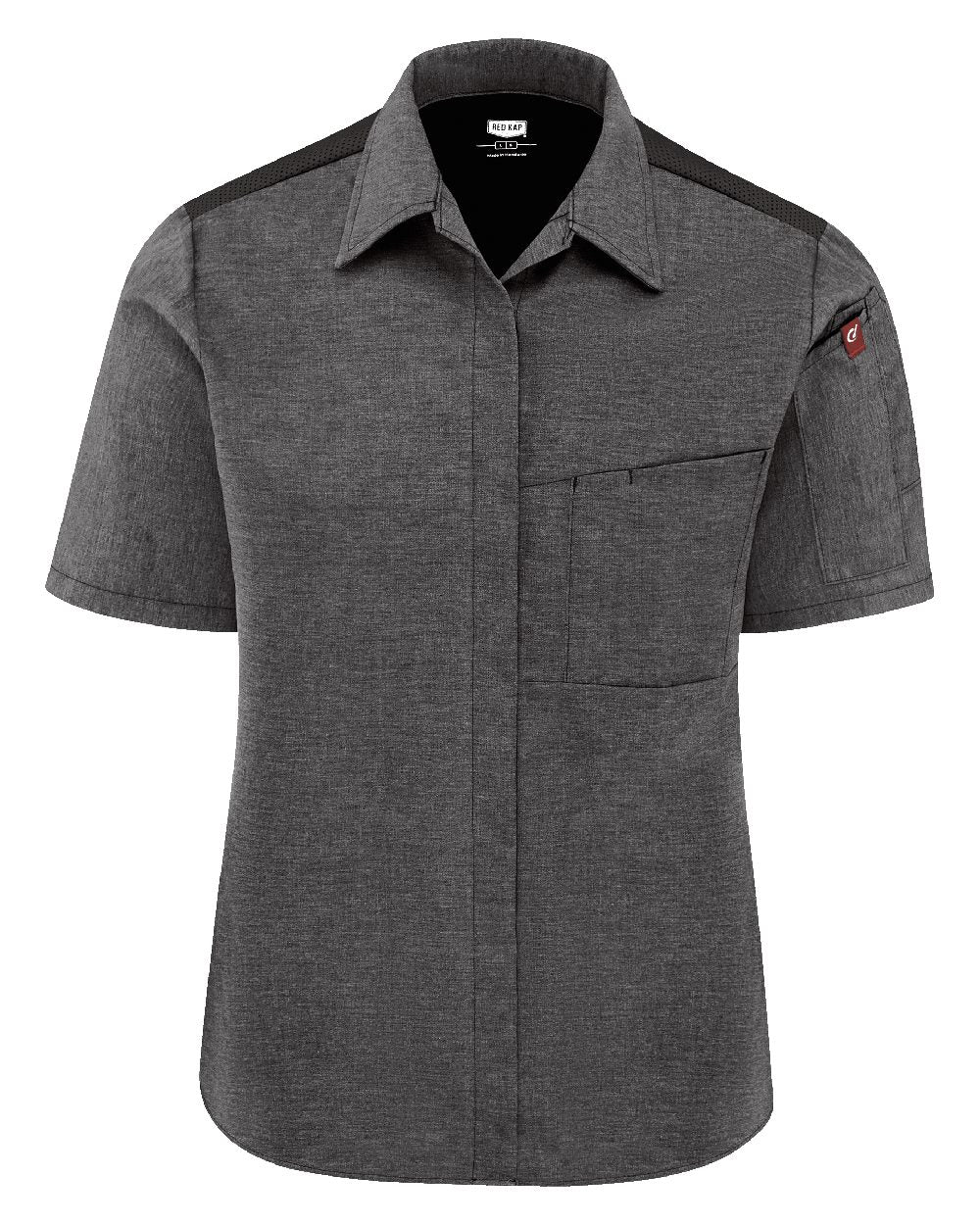 Women's Poplin Airflow Cook Shirt with OilBlok - 501W