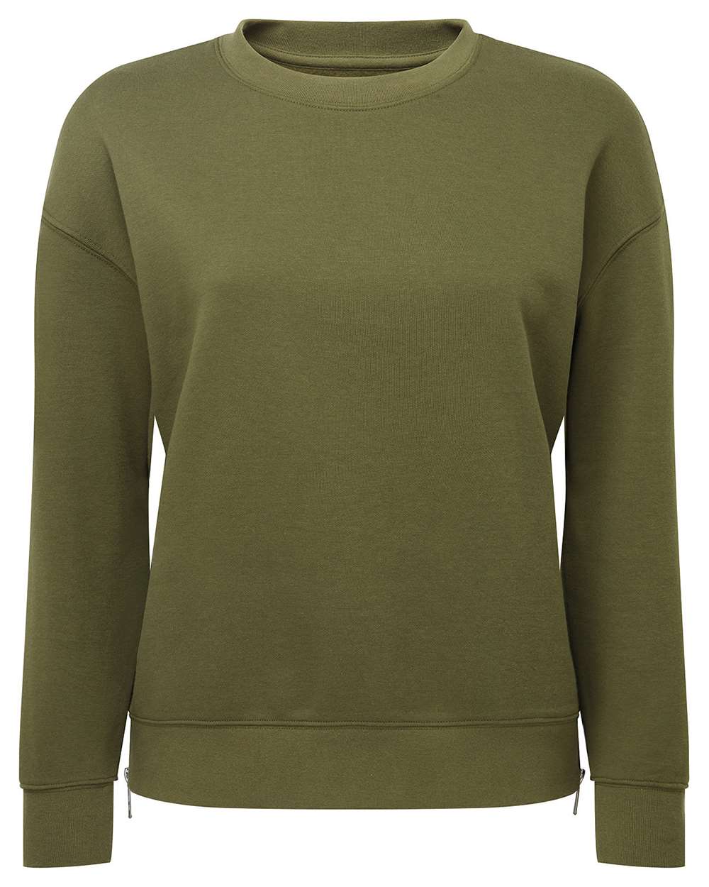 Women's Billie Side-Zip Crewneck Sweatshirt - TD600