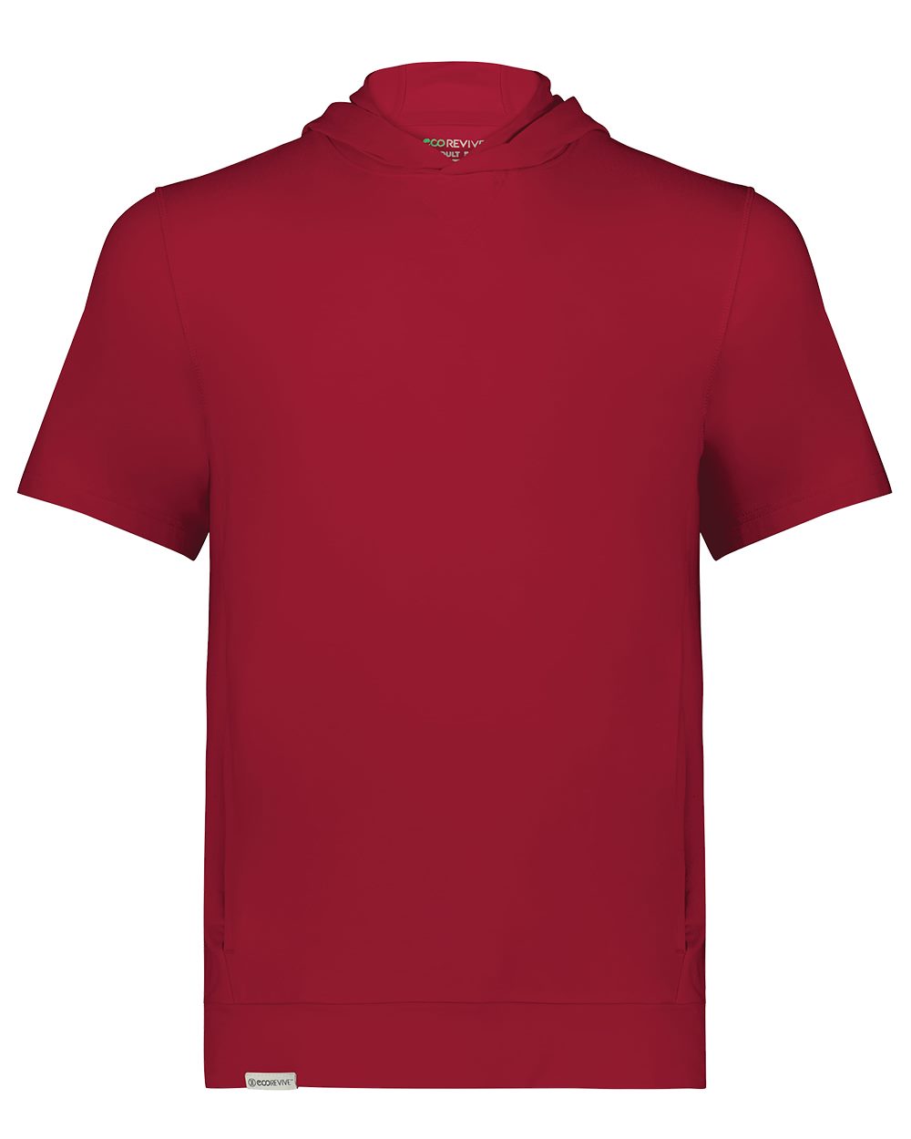 Youth Eco Revive™ Ventura Soft Knit Short Sleeve Hooded Sweatshirt - 222605