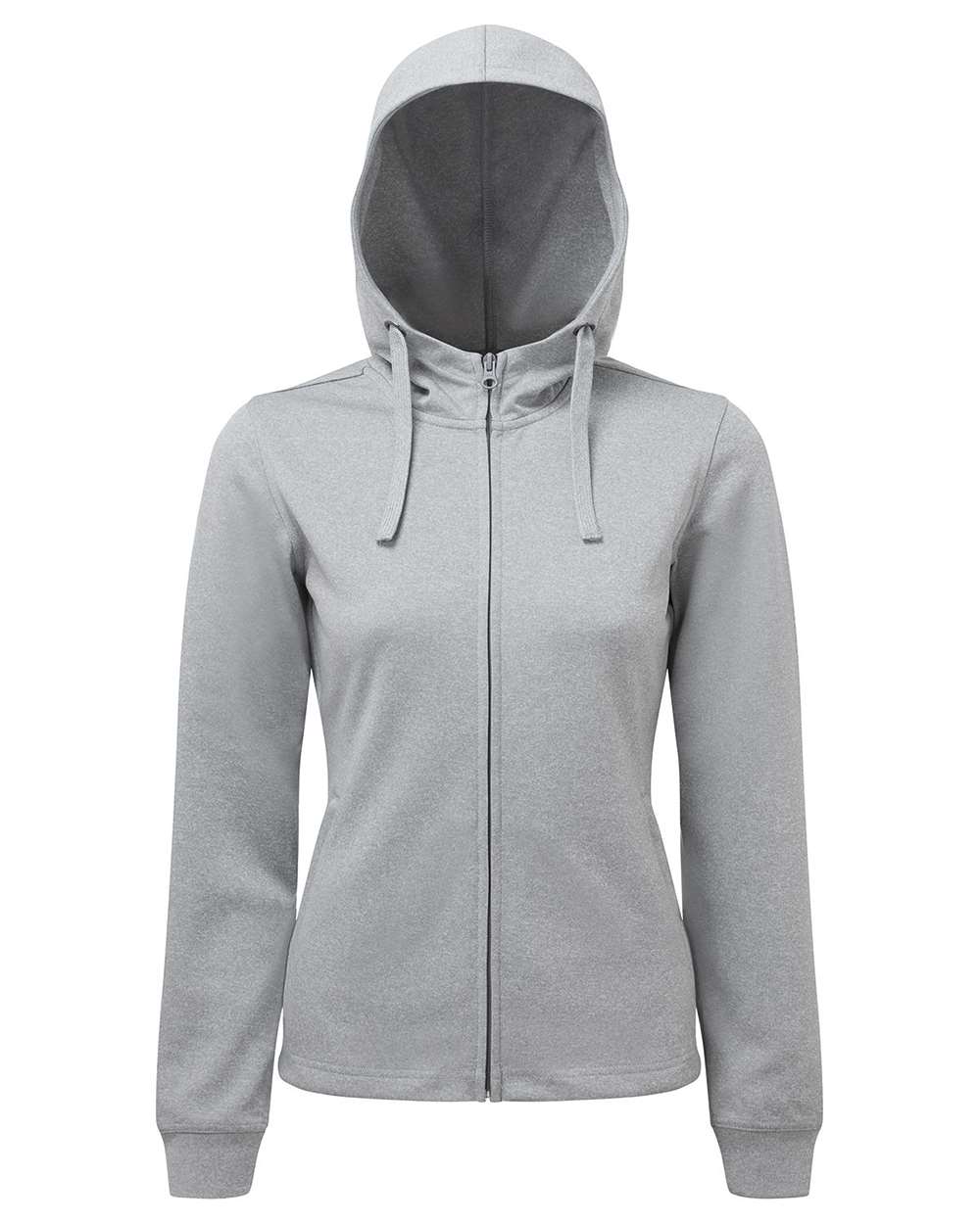Women's Spun Dyed Full-Zip Hooded Sweatshirt - TD498