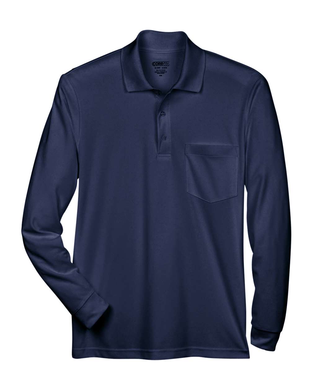 Men's Pinnacle Performance Long Sleeve Piqué Polo with Pocket - 88192P