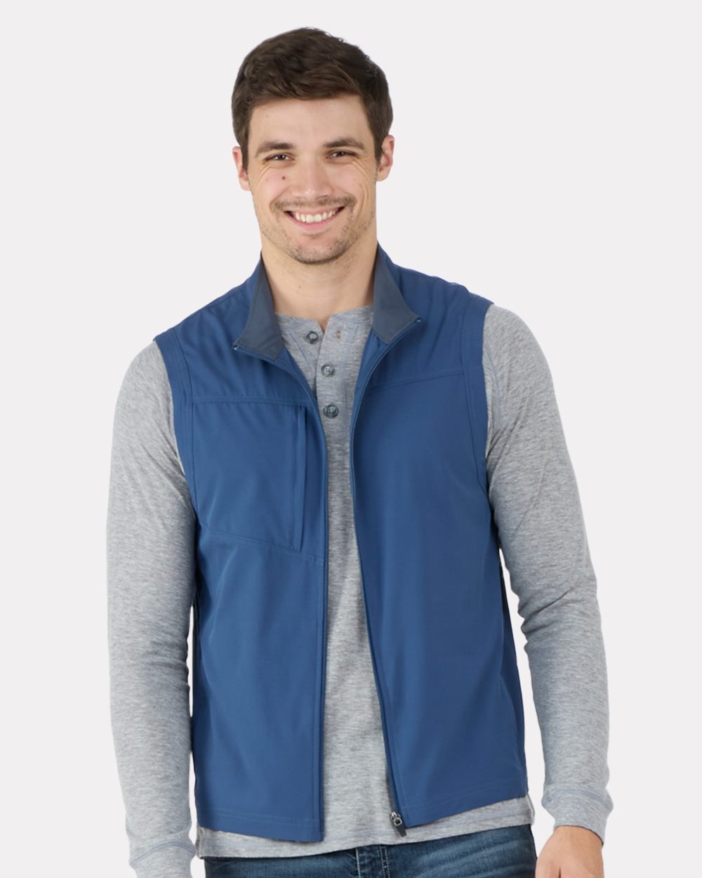 Men's Stretch Woven Vest - BM5502