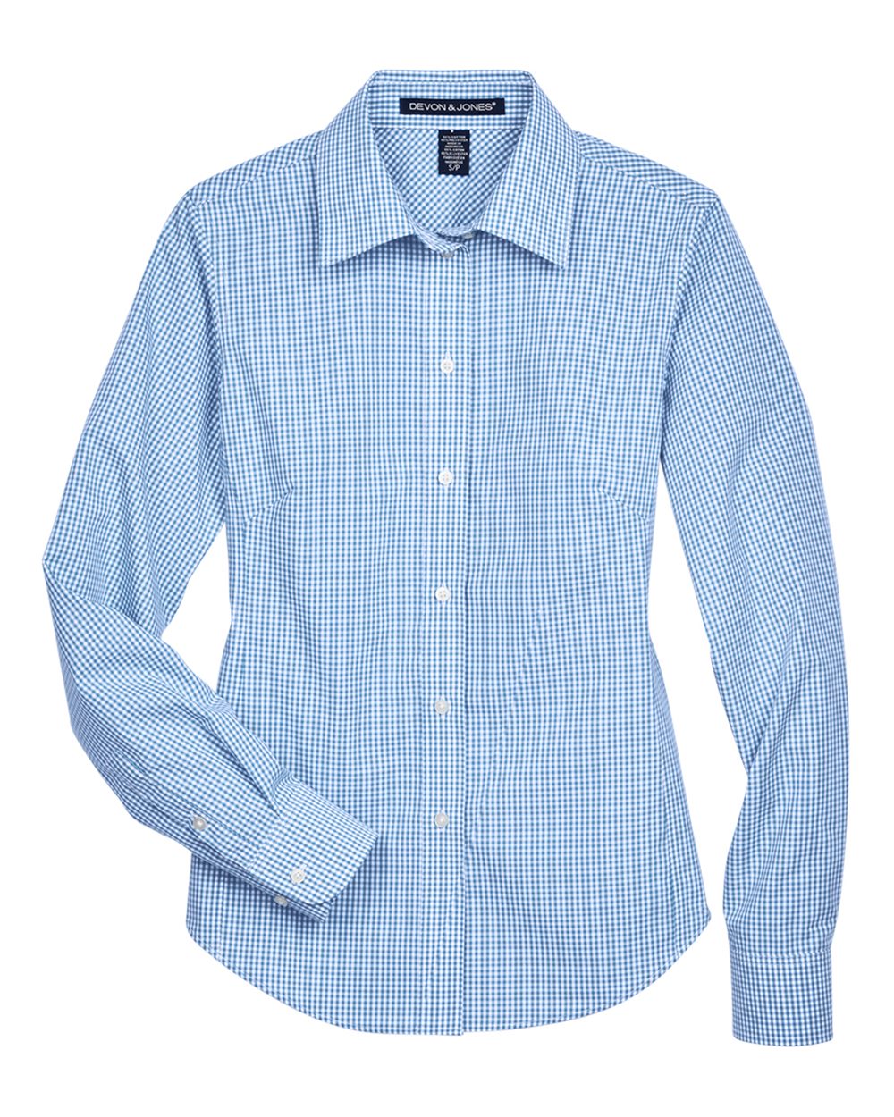 Women's Crown Collection® Gingham Check Woven Dress Shirt - D640W