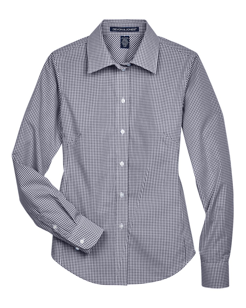 Women's Crown Collection® Gingham Check Woven Dress Shirt - D640W