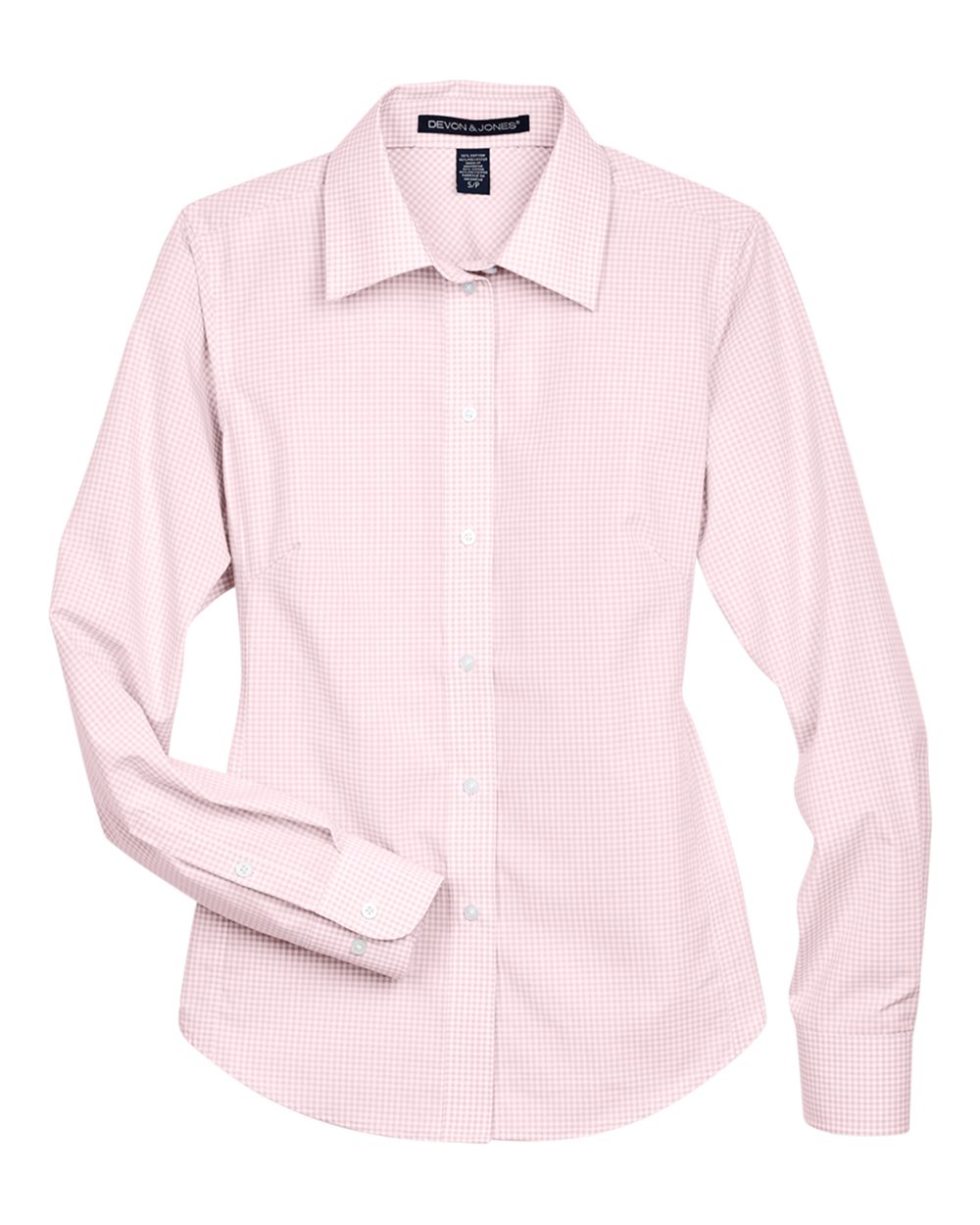 Women's Crown Collection® Gingham Check Woven Dress Shirt - D640W