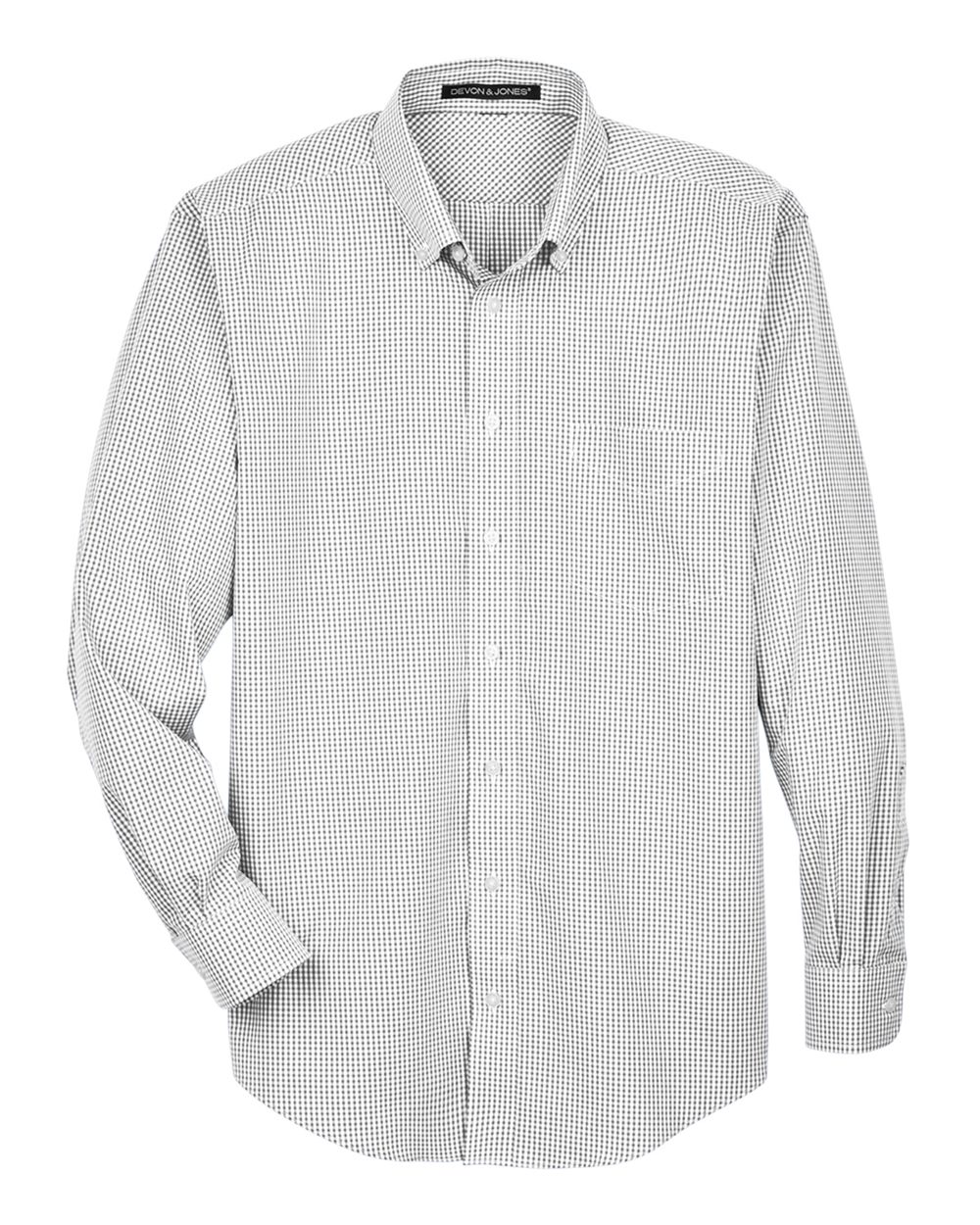 Men's Crown Collection® Gingham Check Woven Dress Shirt - D640