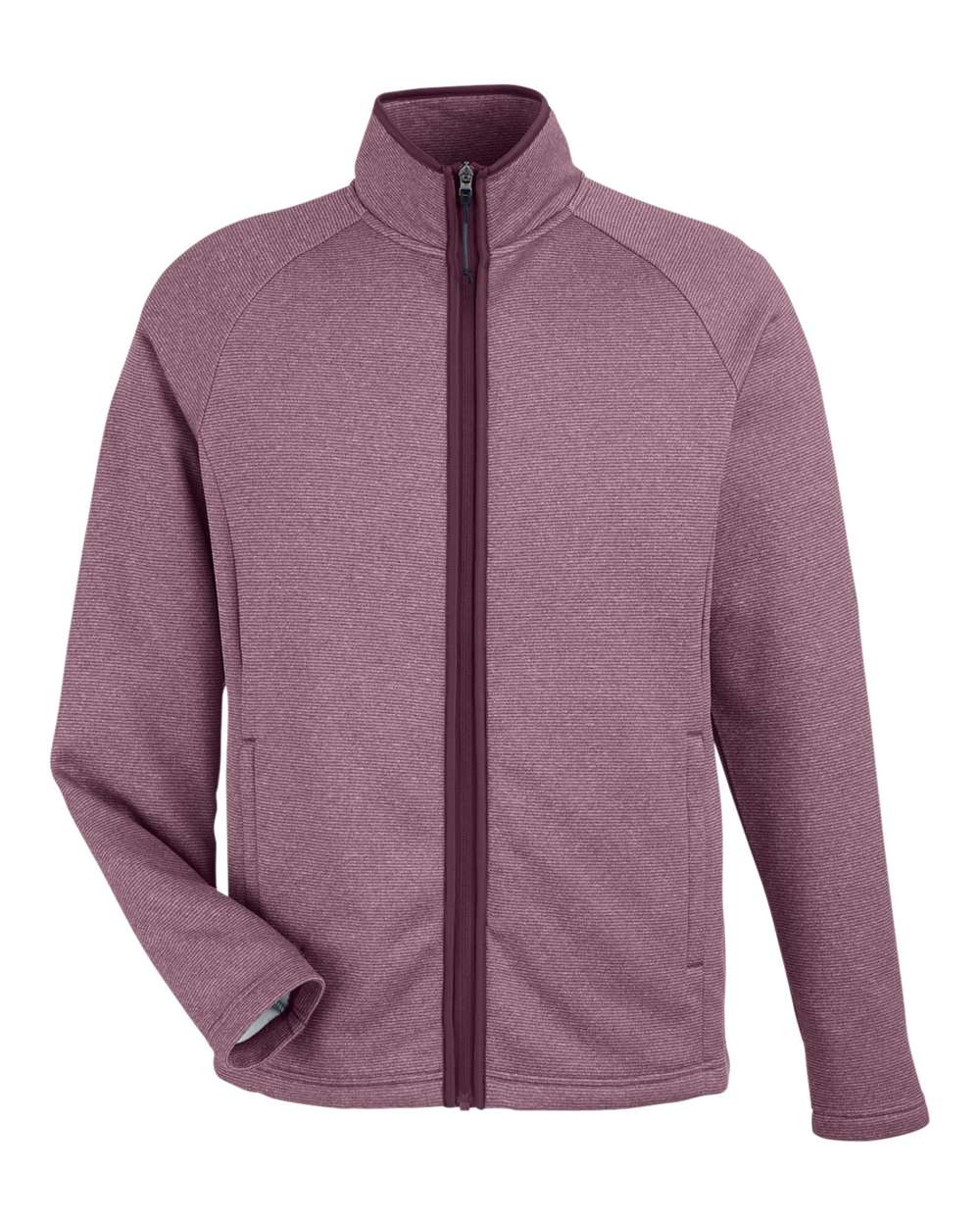 Men's Venture Heathered Stripe Full-Zip Jacket - CE72