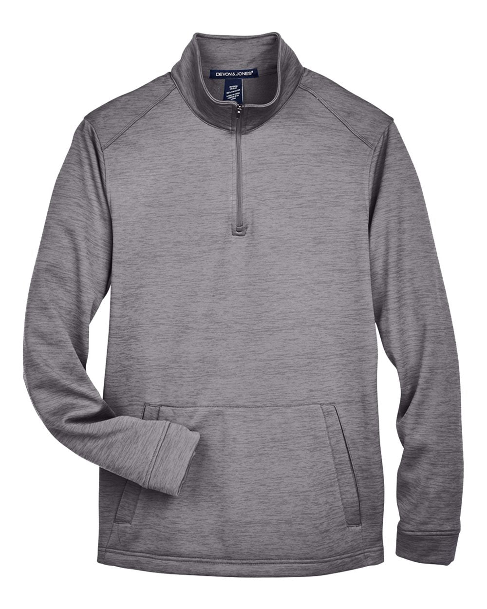 Men's Newbury Mélange Fleece Quarter-Zip Pullover - DG798