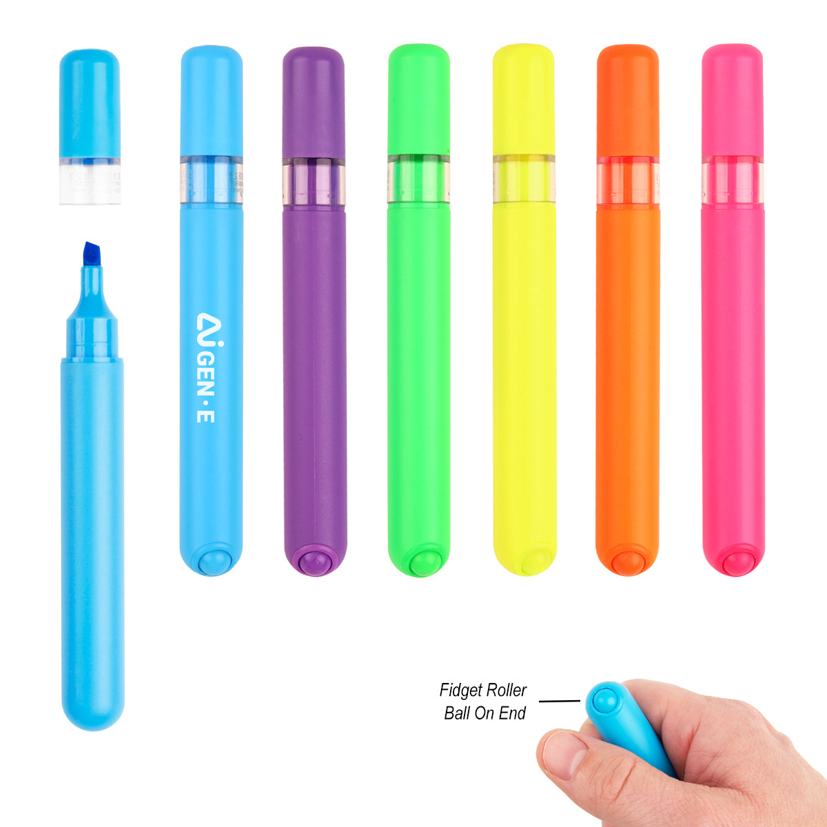 BLUE Fidget Highlighter