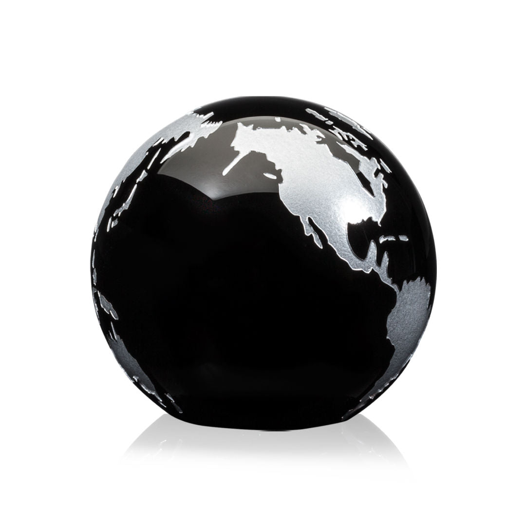 Globe Paperweight - Black