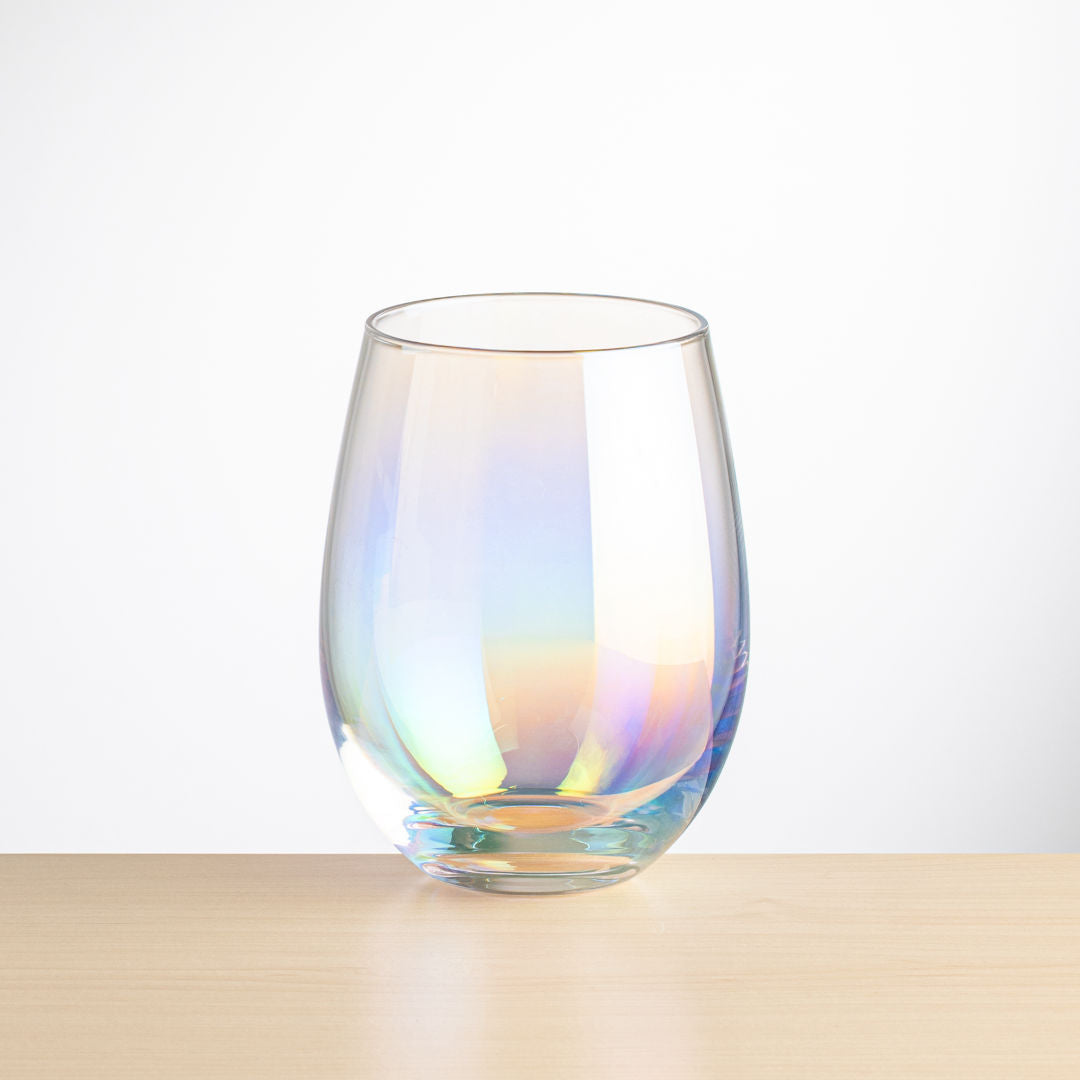 Miami Stemless Wine - Deep Etch