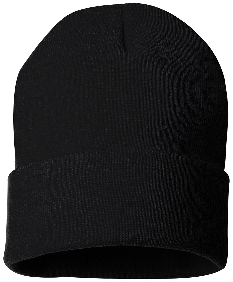 12" Solid Cuffed Beanie - SP12