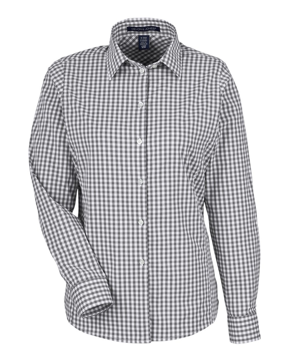 Women's CrownLux Performance® Gingham Dress Shirt - DG536W