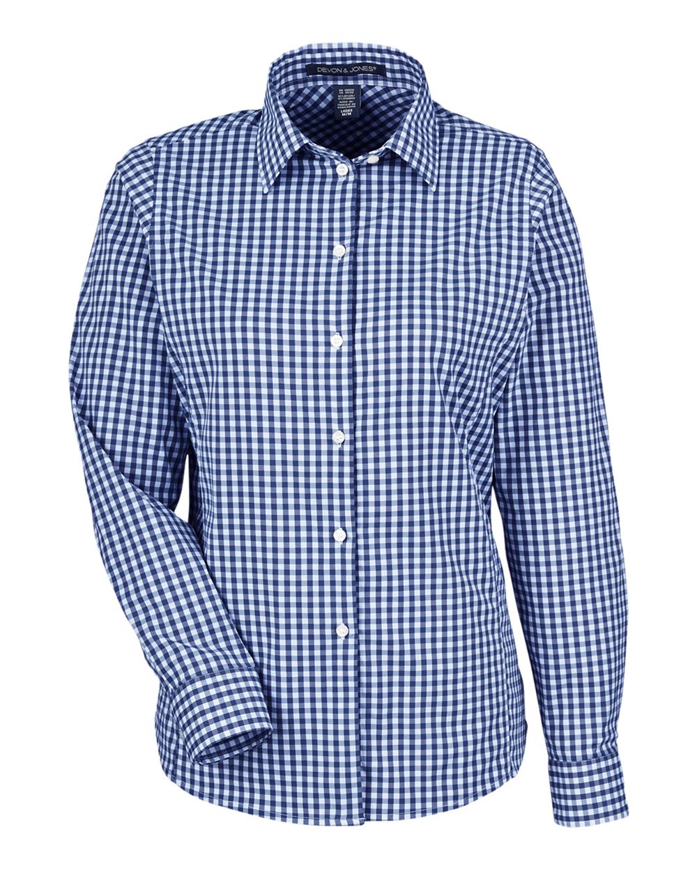 Women's CrownLux Performance® Gingham Dress Shirt - DG536W