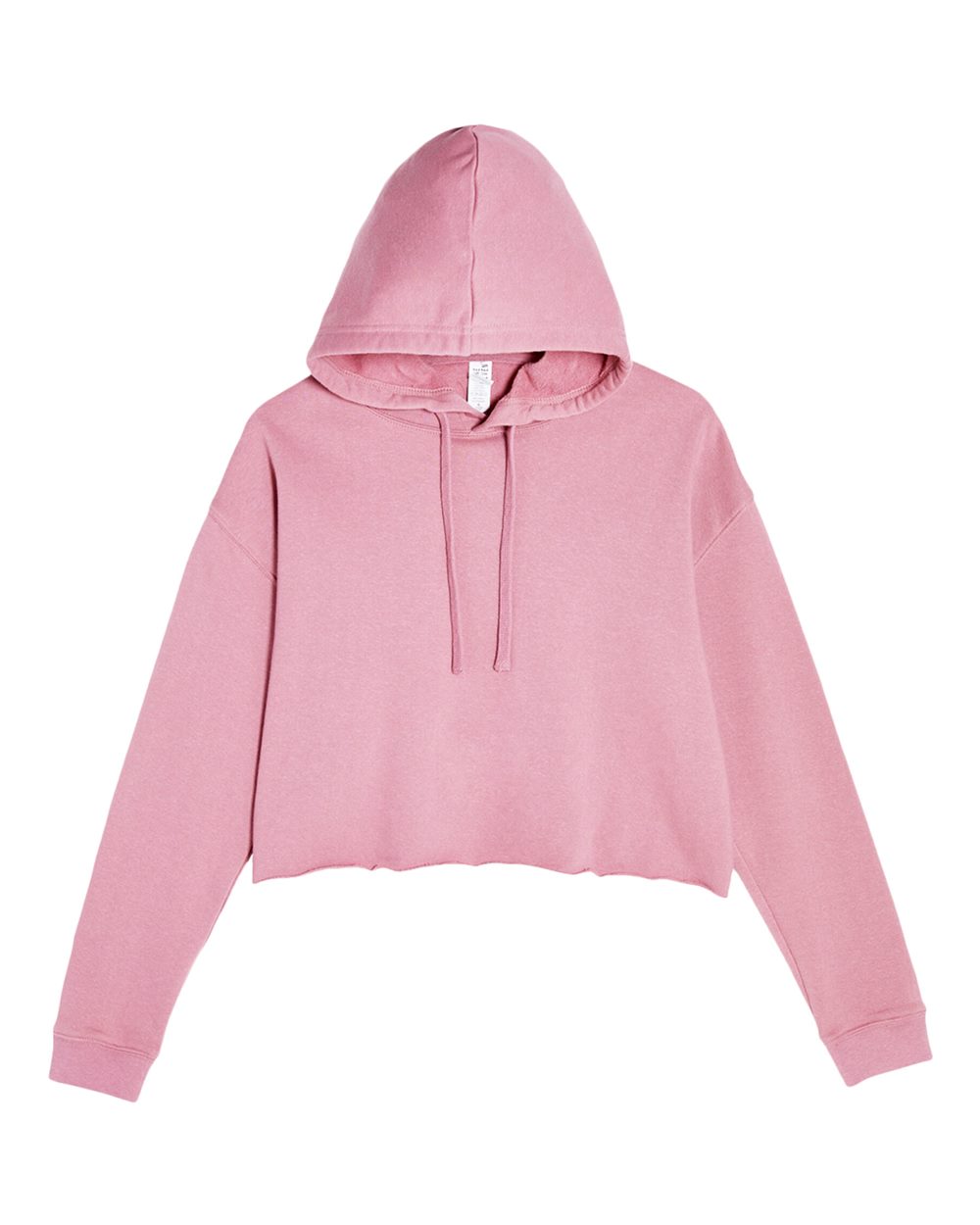 Women's Cropped Fleece Hooded Sweatshirt - LS12000